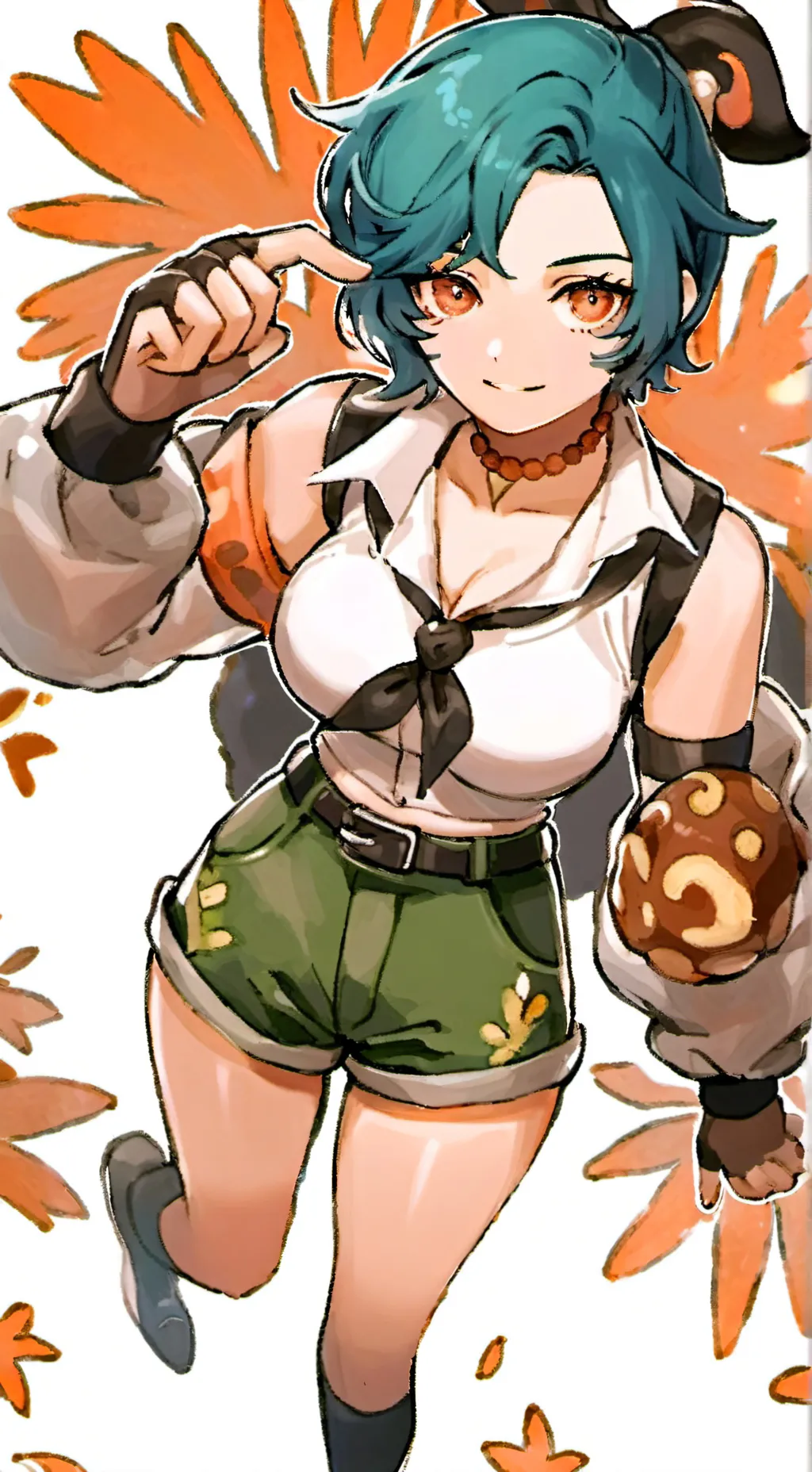 ai character: Deku sister background