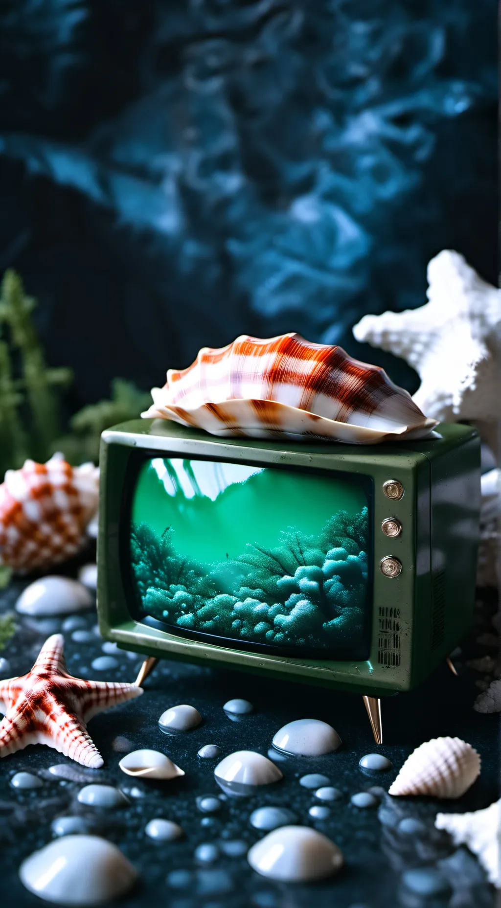ai character: Shellvision background