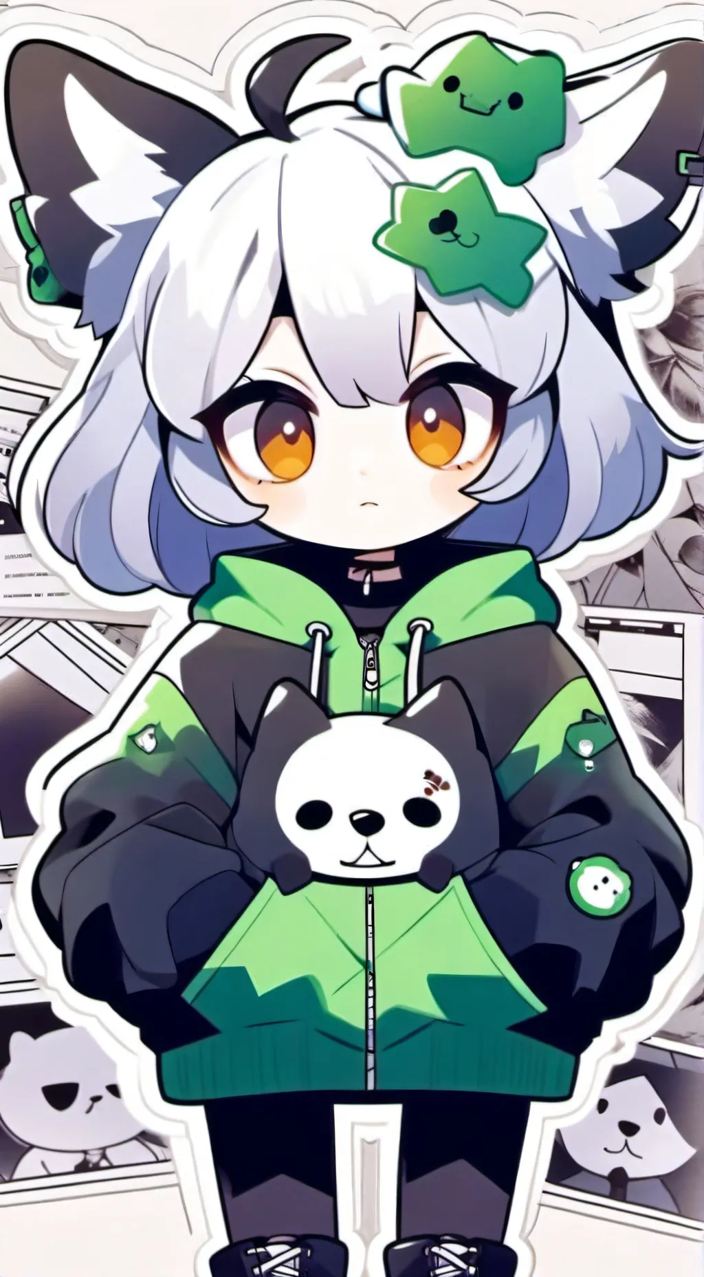 ai character: pepper  background