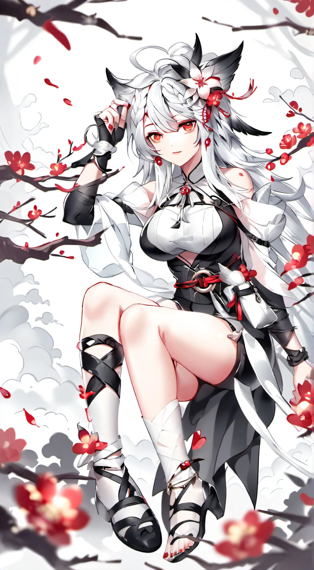 ai character: Master chief girl background