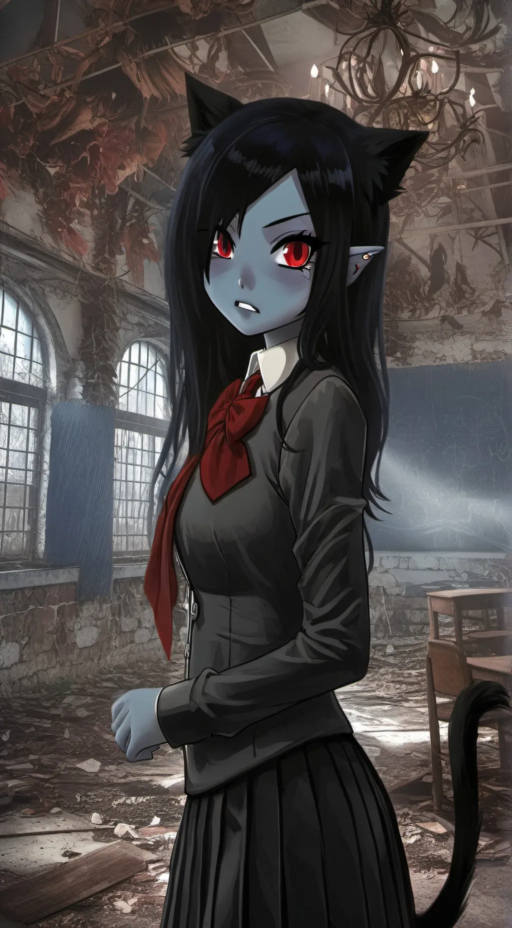 ai character: Fernalia Thatcher background