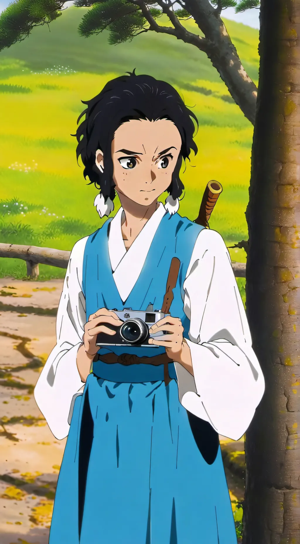ai character: Haganezuka background