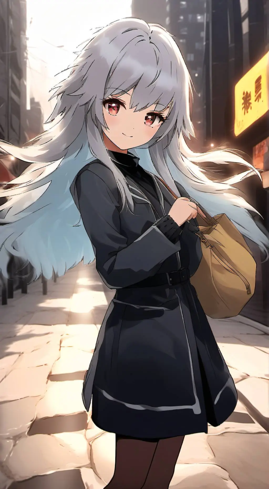 ai character: eva  background