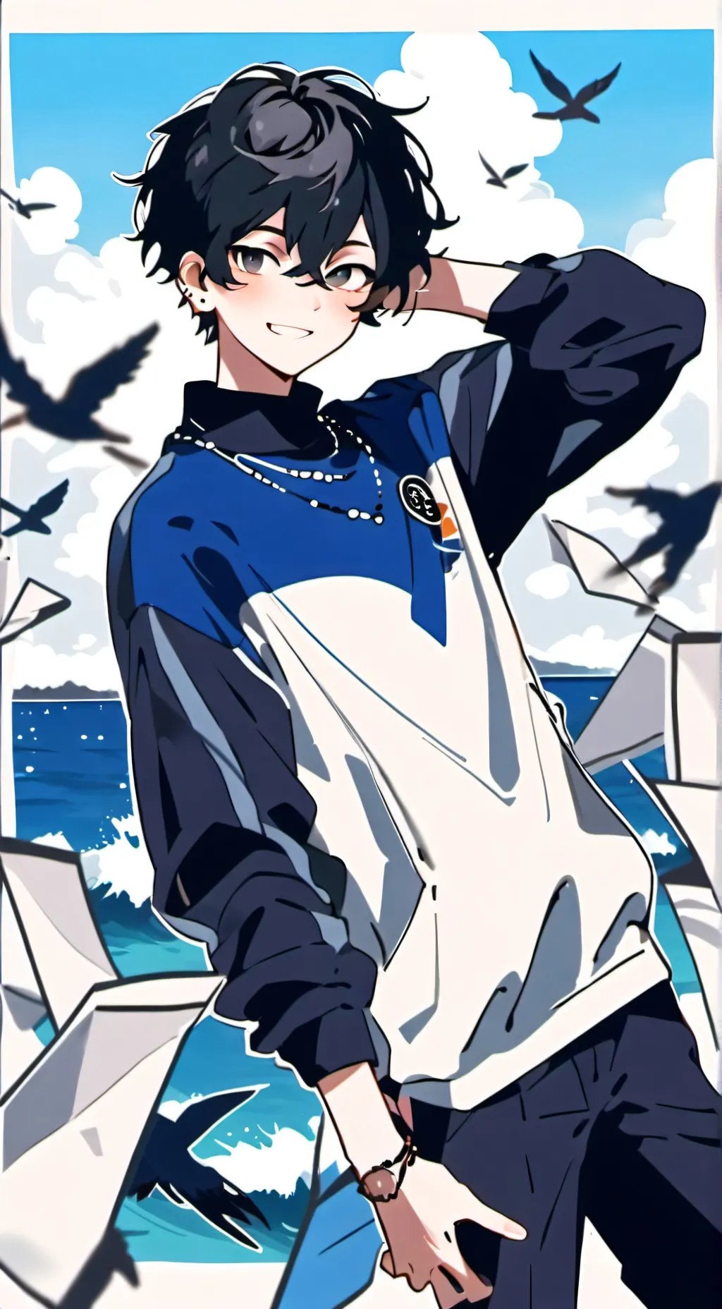 ai character: Liam(energetic one background
