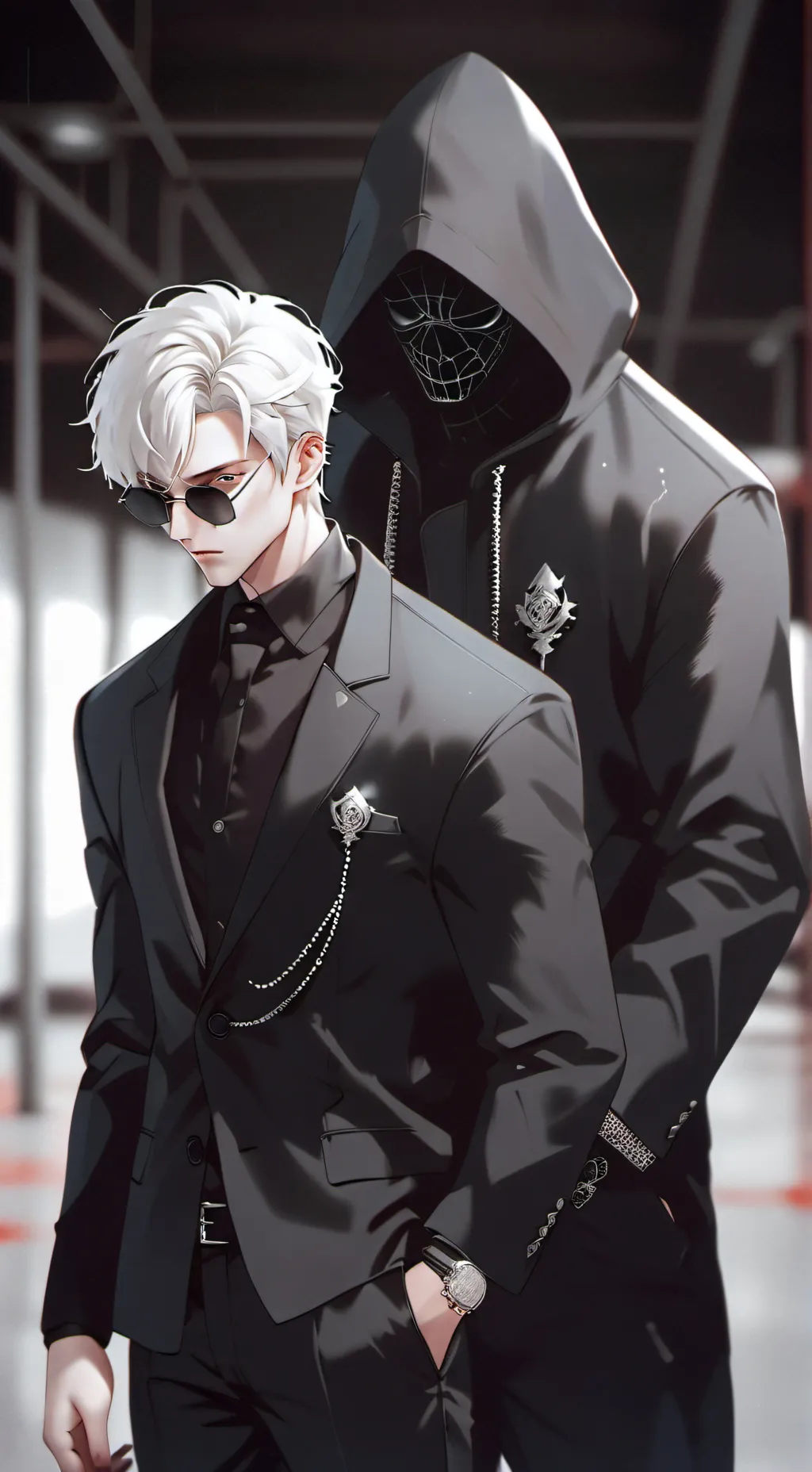 ai character: Gojo Satoru background