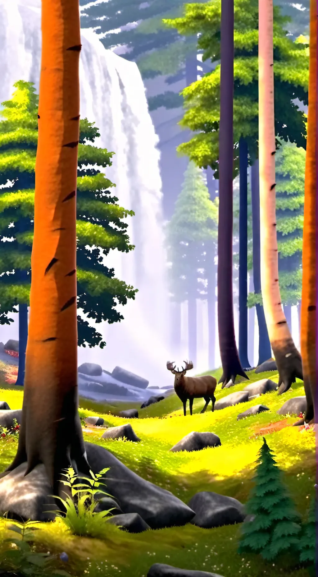 ai character: Sprunki but- background