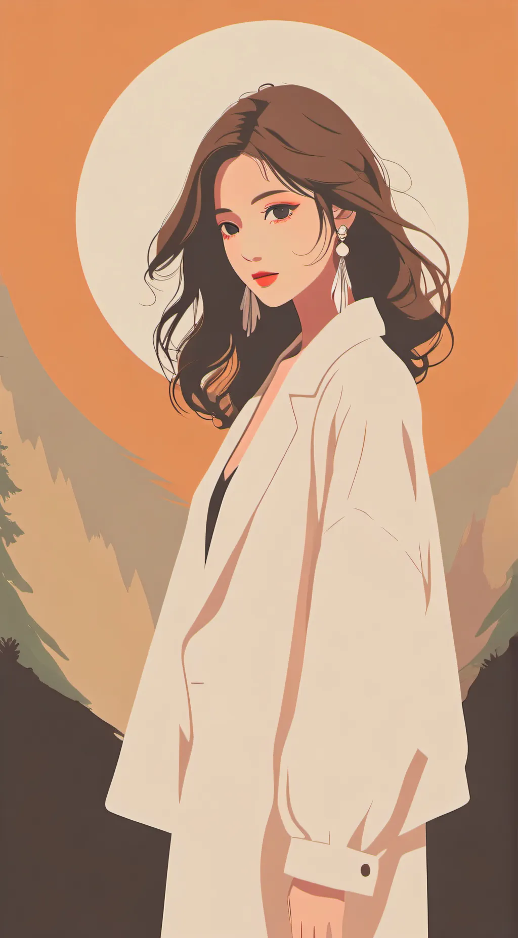 ai character: Layla💕💕 background