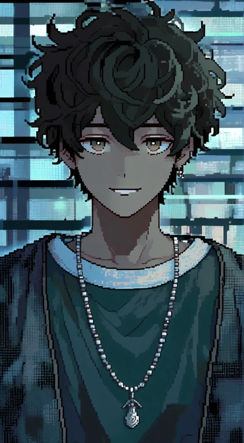 ai character: Mark background