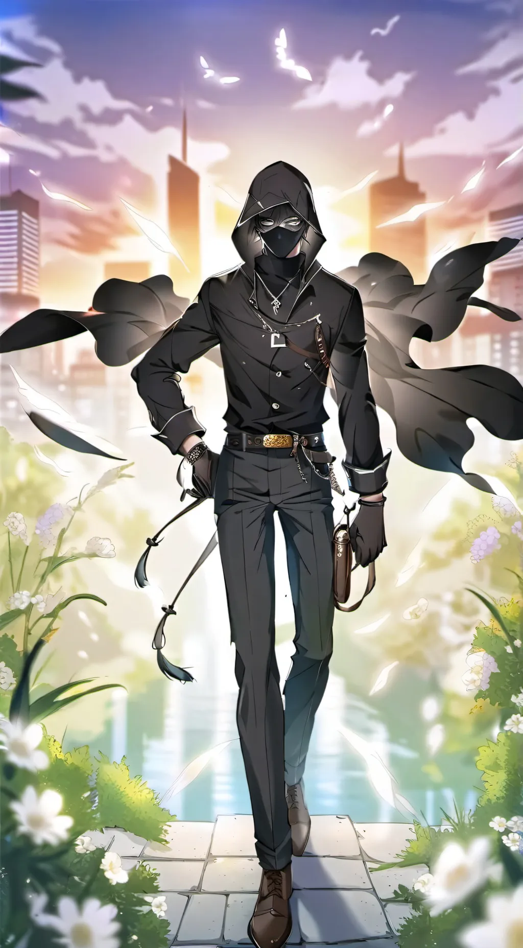 ai character: phantom  background