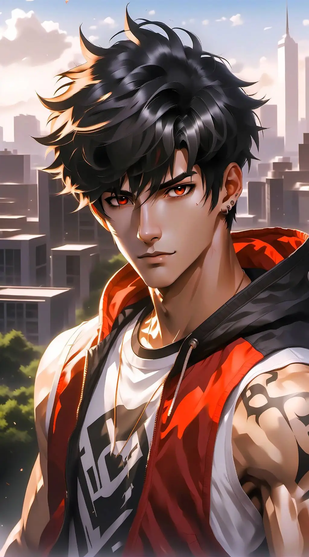 ai character: Shane background