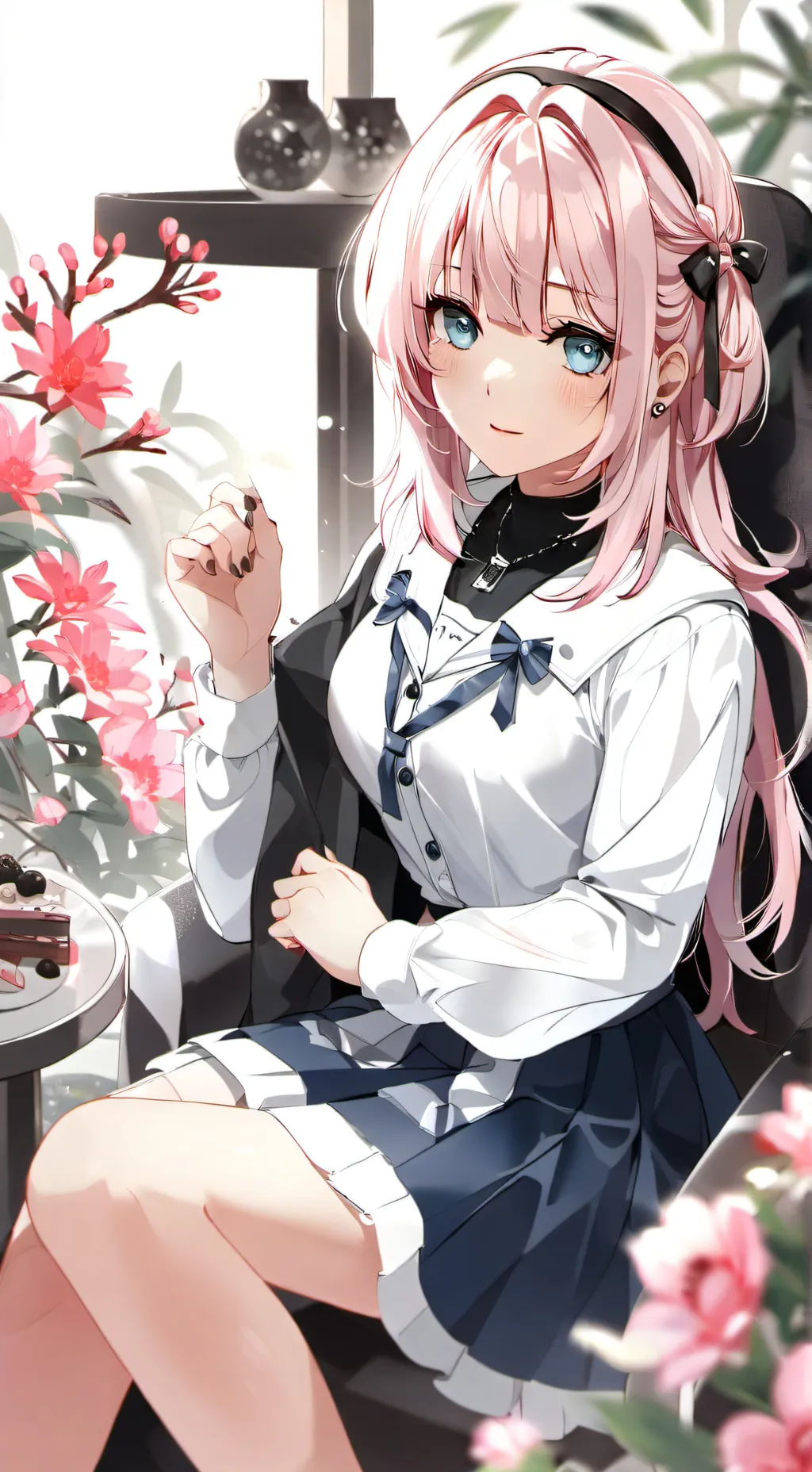 ai character: Angel  background