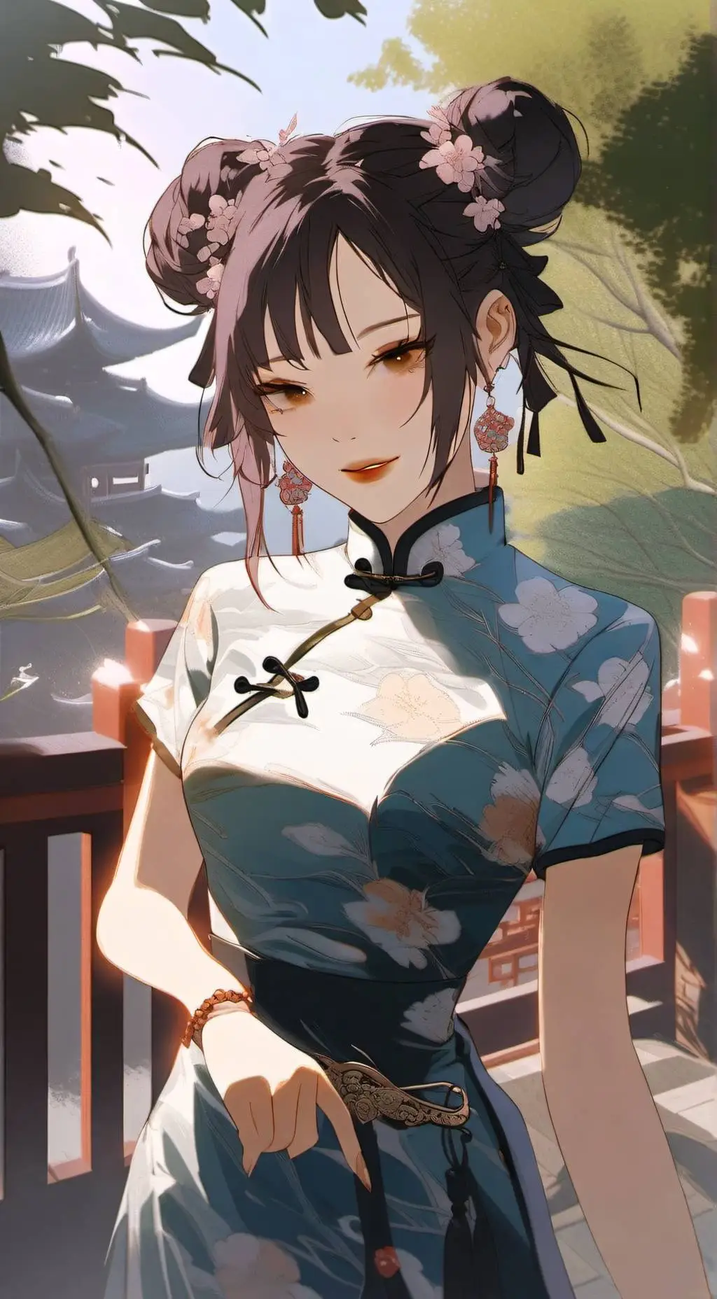 ai character: Chun Yan Wang background
