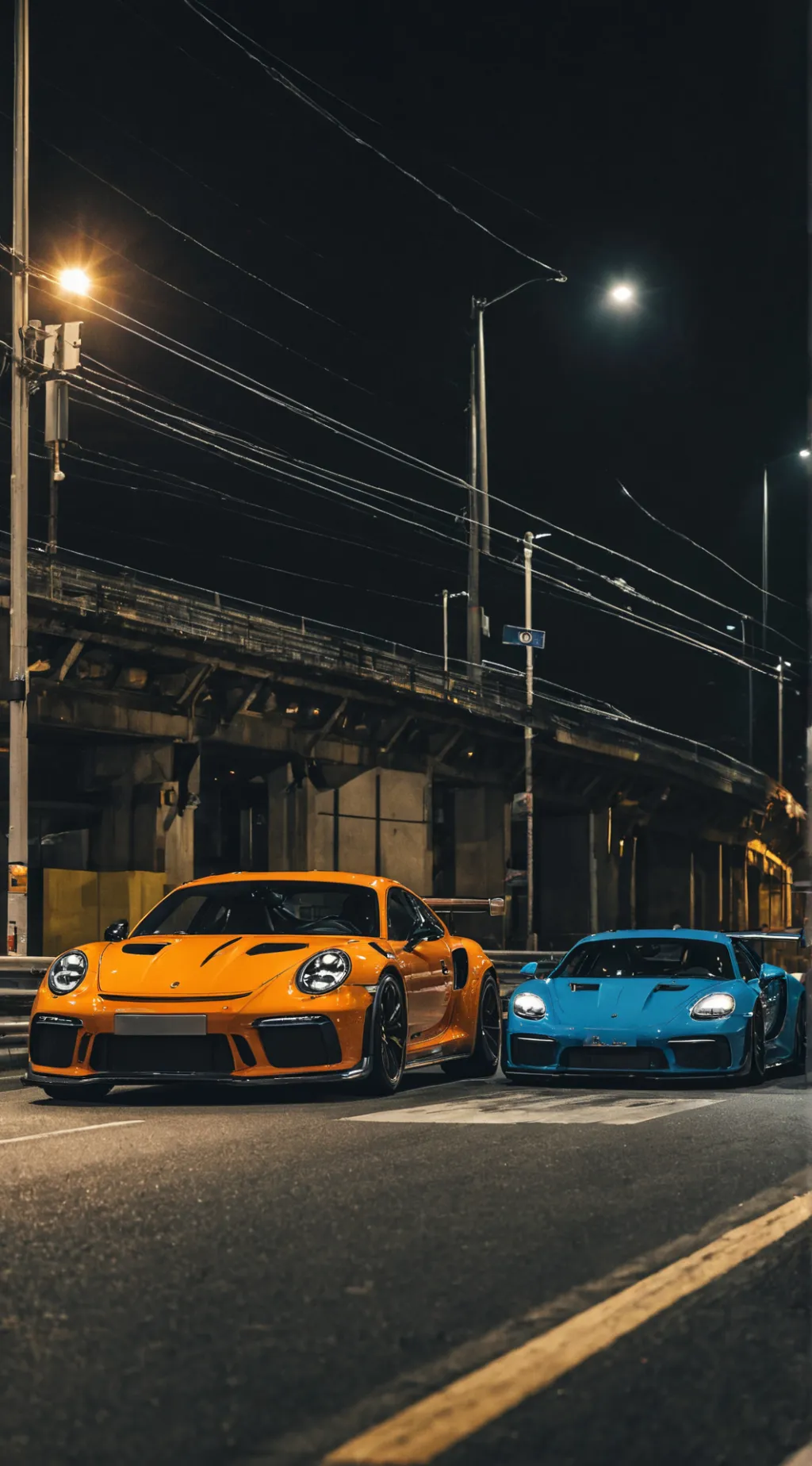 ai character: Street Race background