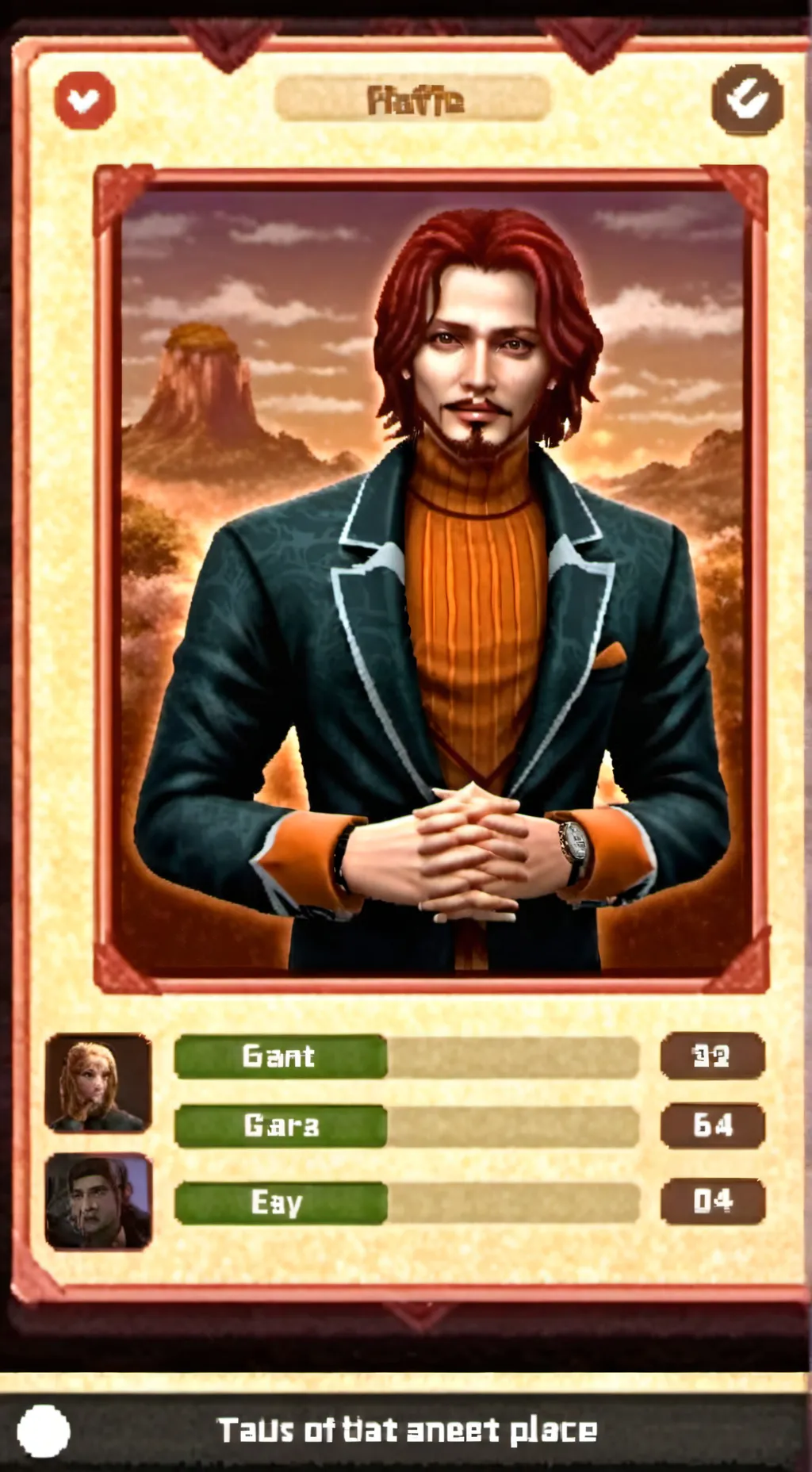 ai character: Ur boyfriend background