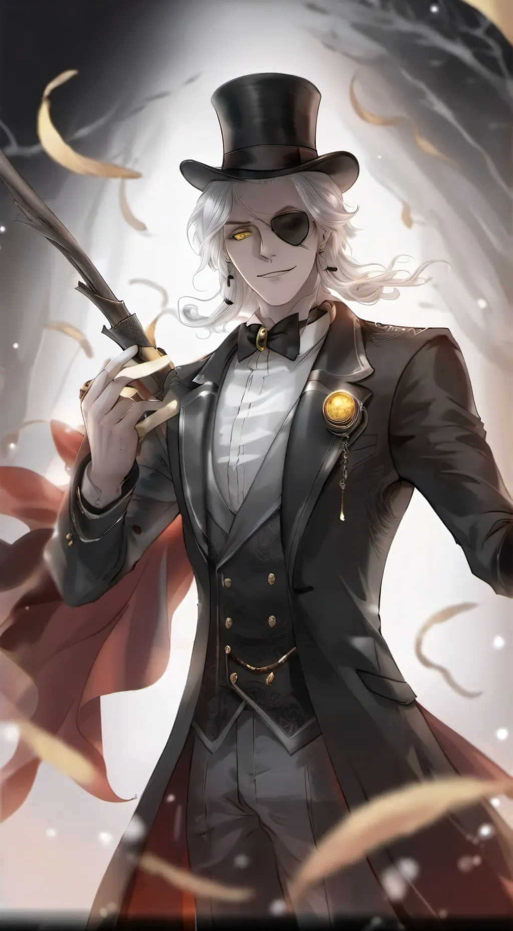 ai character: bill au background