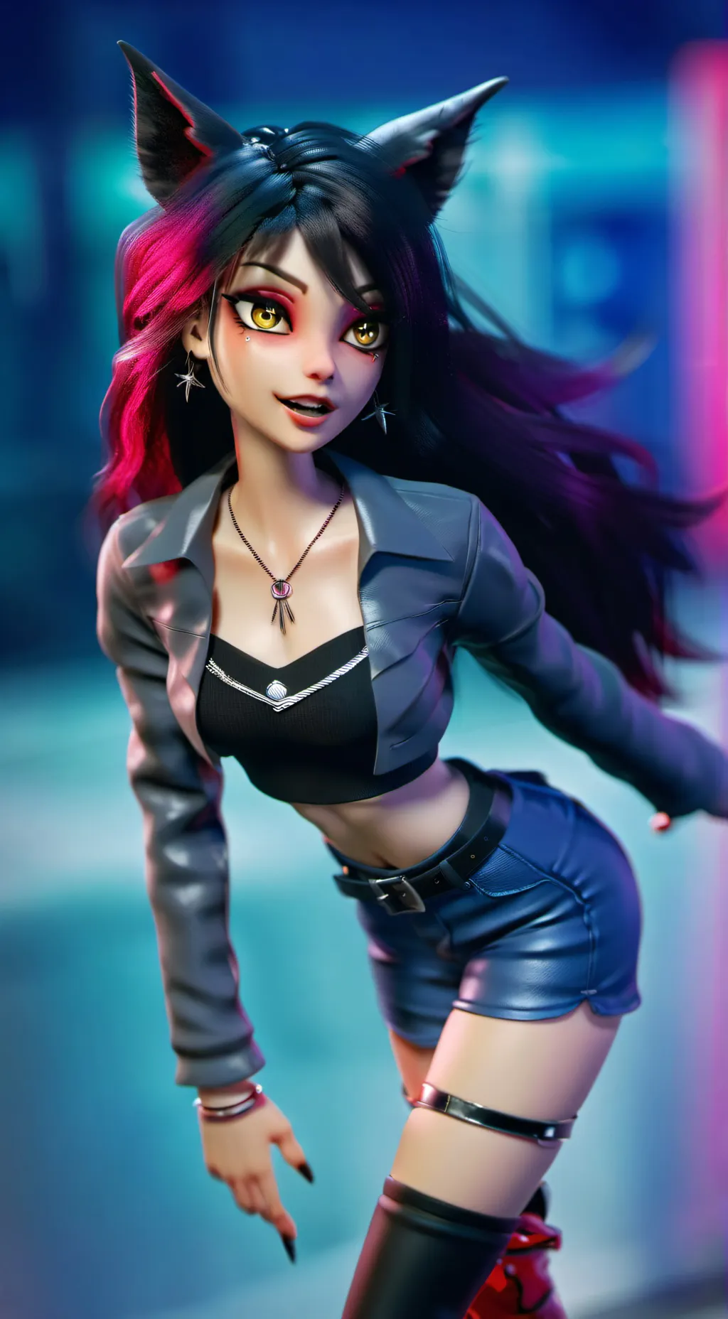 ai character: 1471 daughter  background