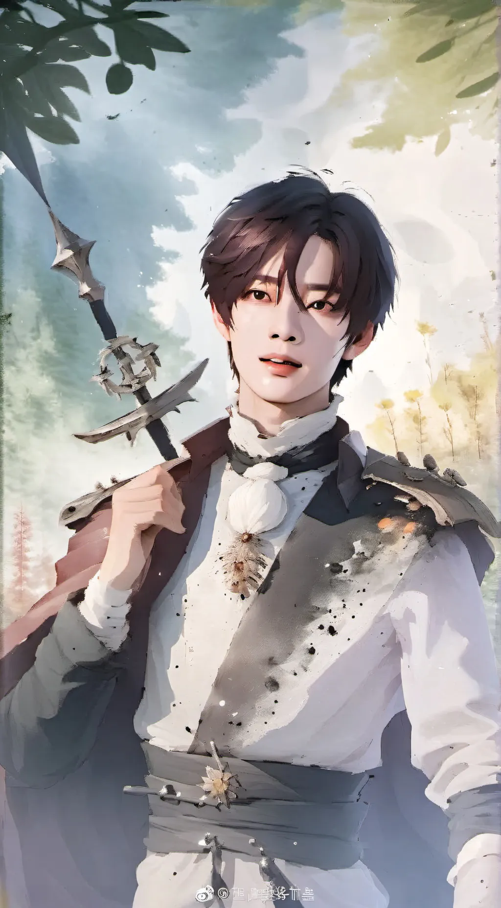 ai character: BEOMGYU  background
