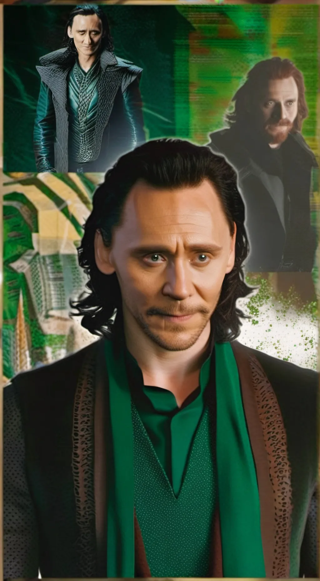ai character: Loki Laufyson  background