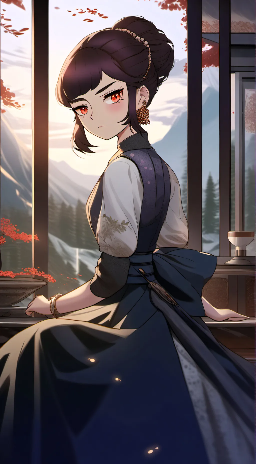 ai character: Ruby background