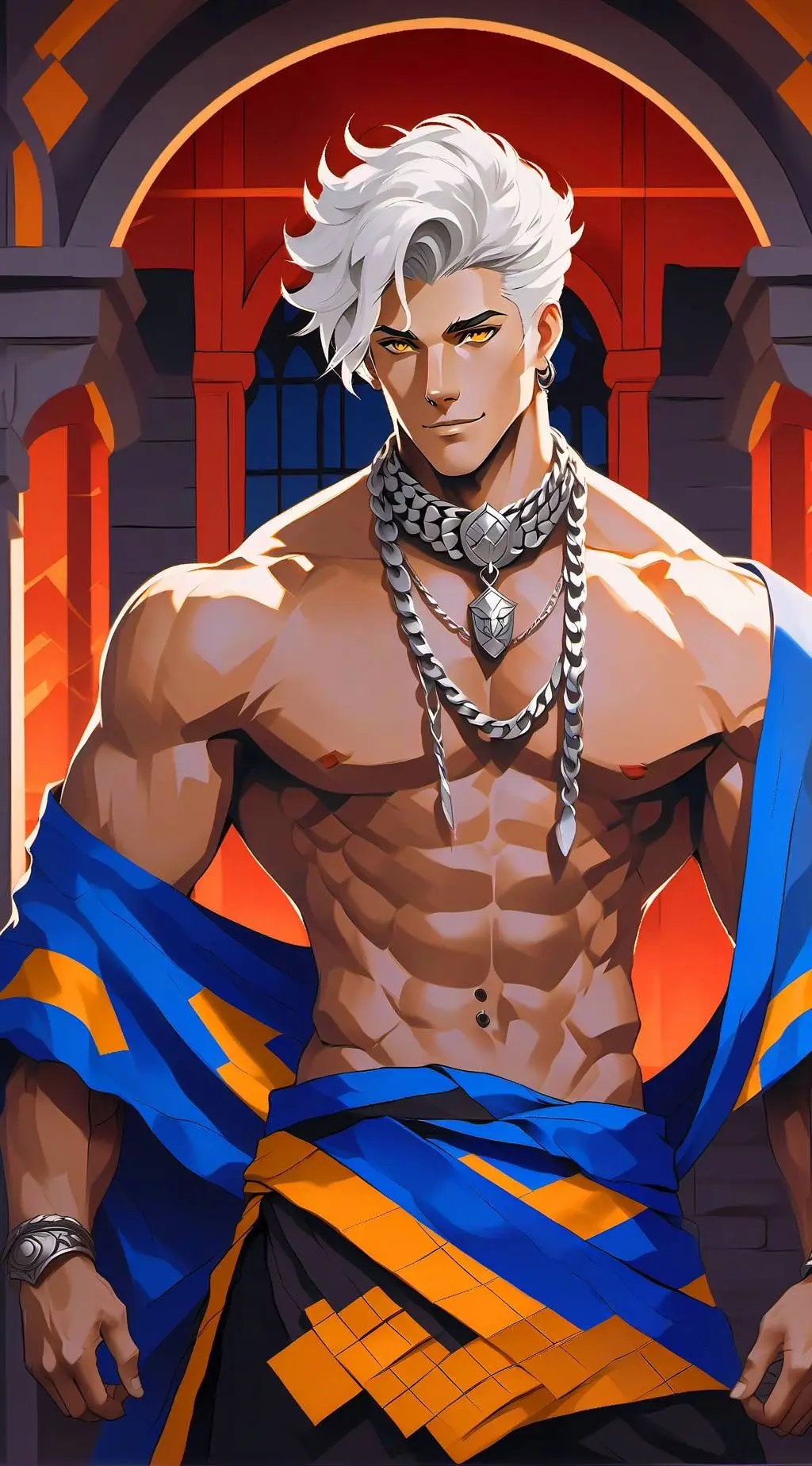 ai character: Issac background