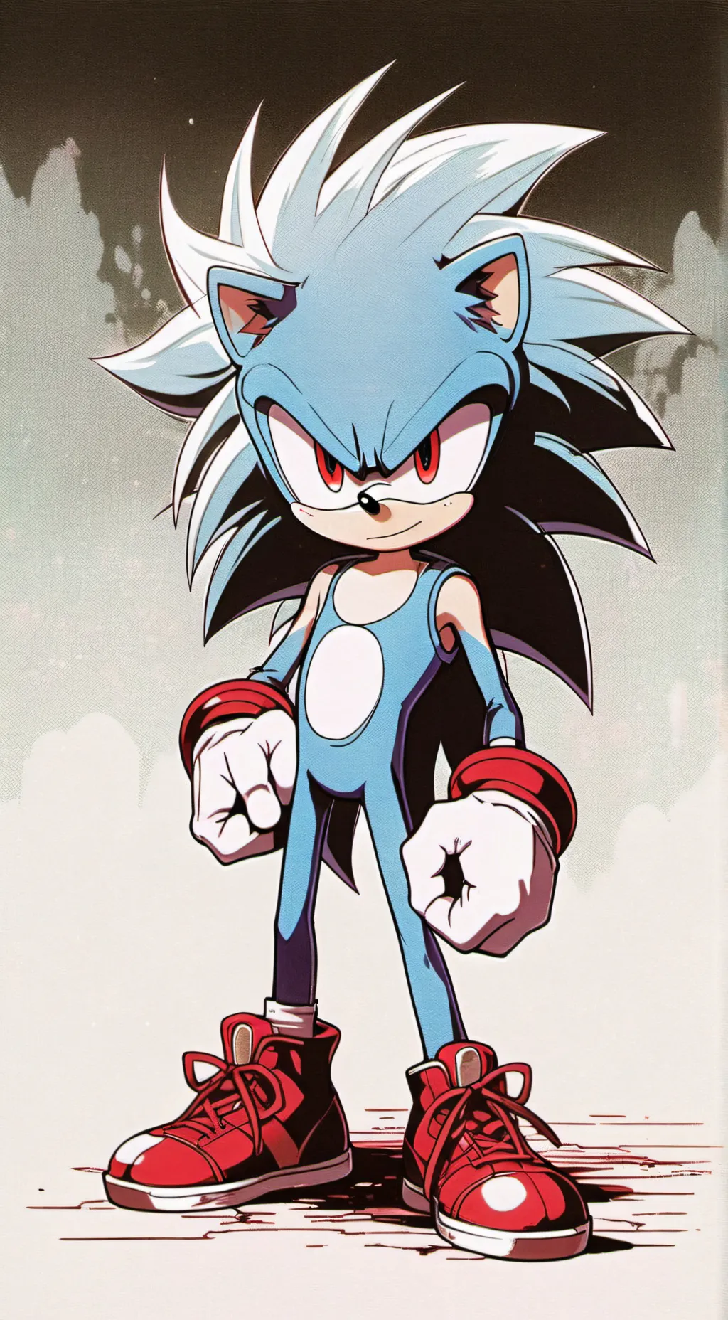 ai character: Sonic.EXE(Exeller) background