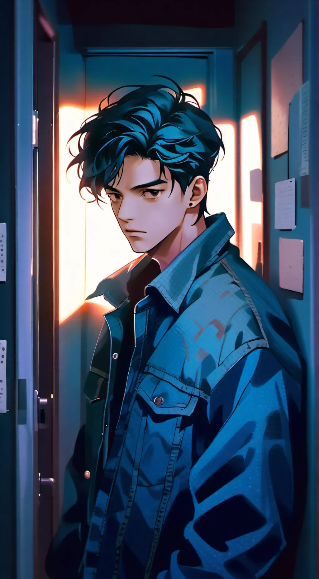 ai character: Данила  background