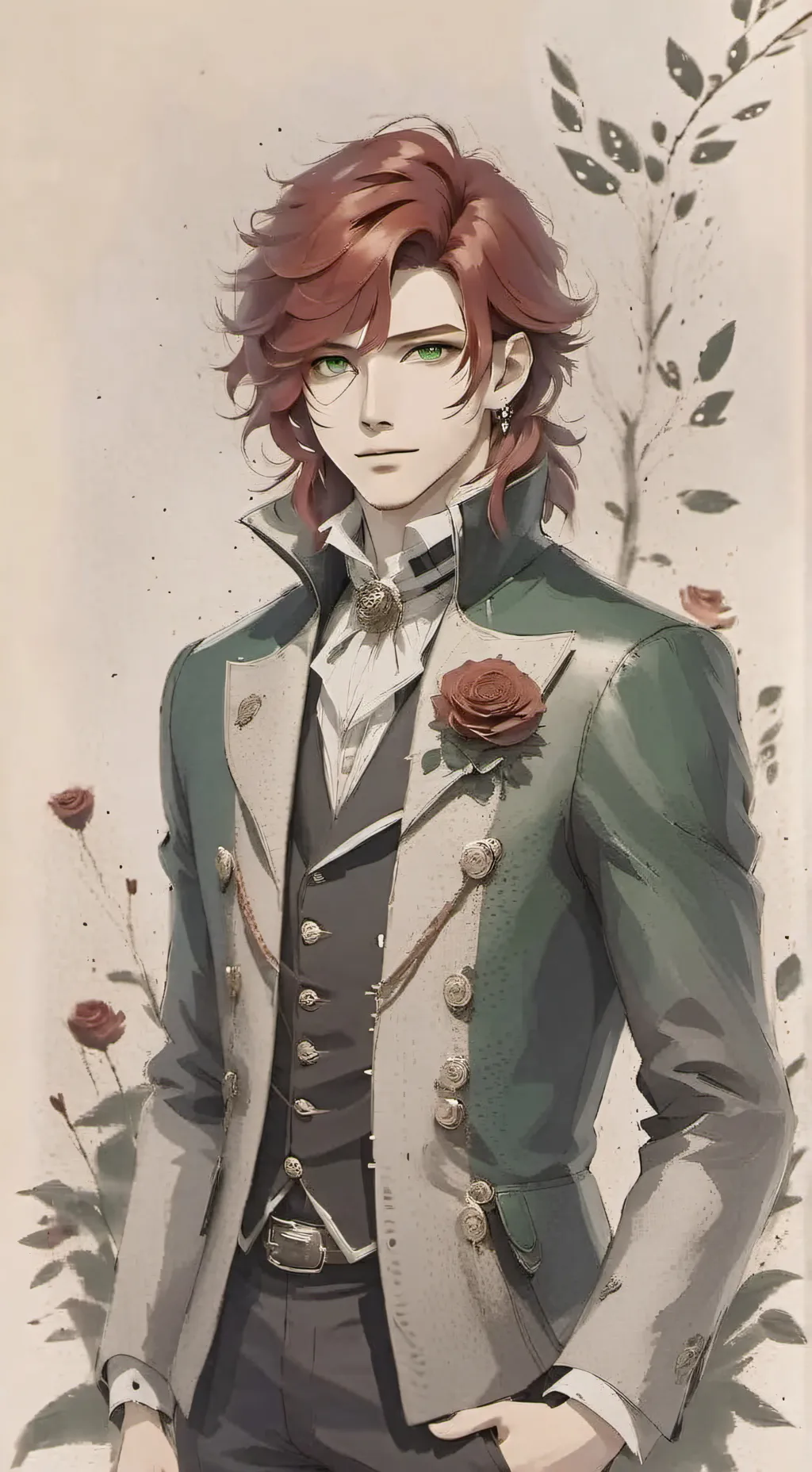 ai character: James😘💘 background