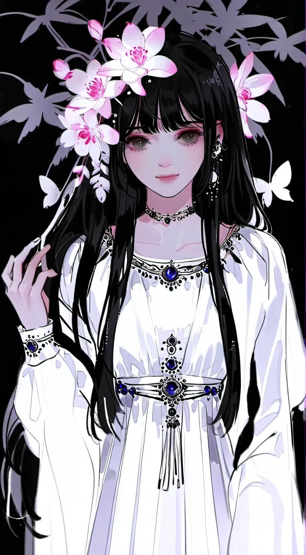 ai character: ^•°≈~Kny~≈°•^} background