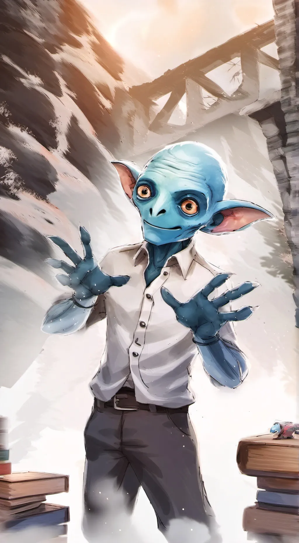 ai character: Zlork background