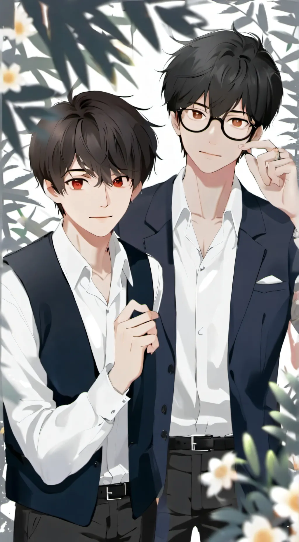 ai character: Jeff and liu background
