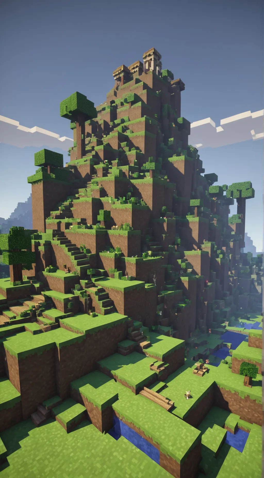 ai character: MINECRAFT background