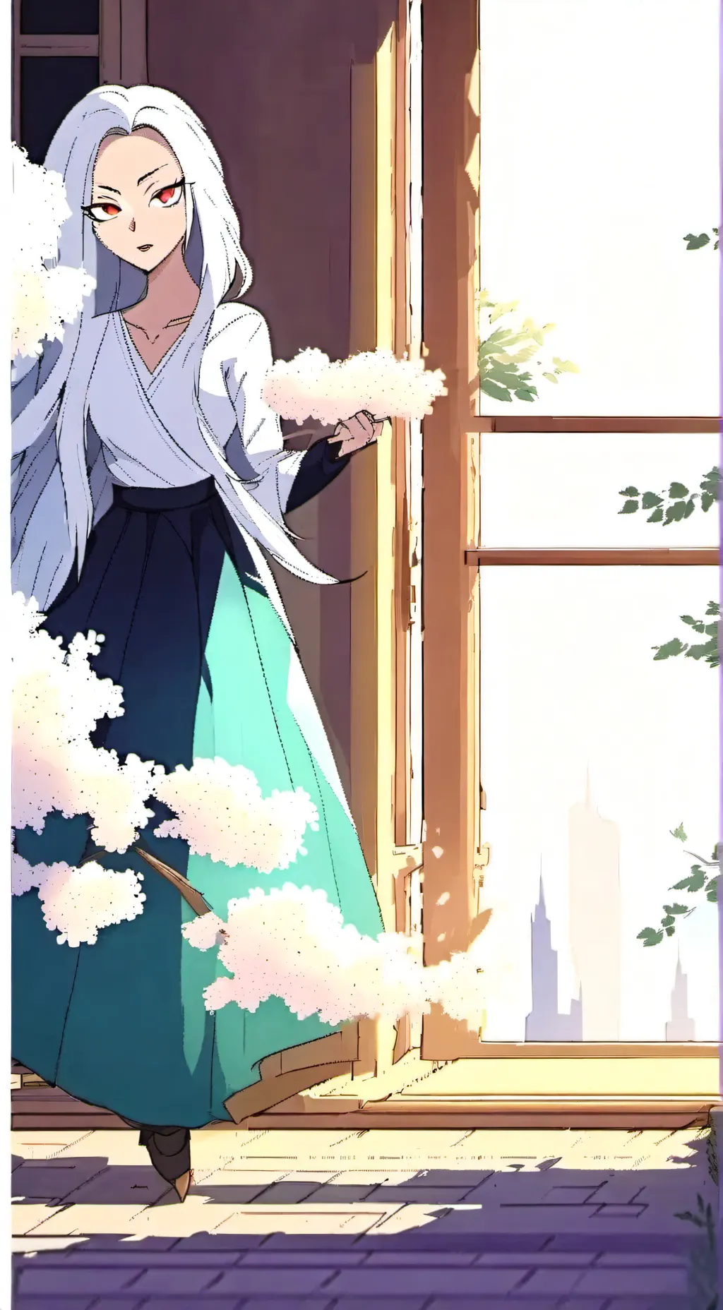ai character: Nami background