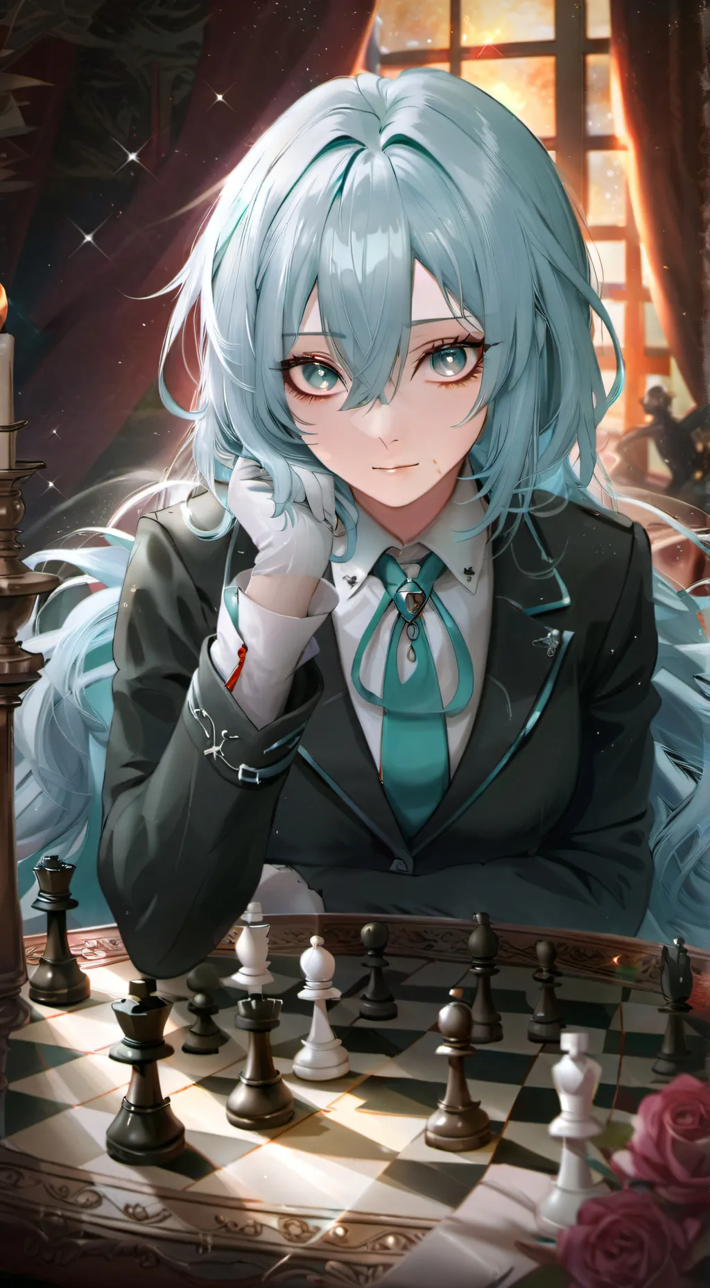 ai character: Aria background