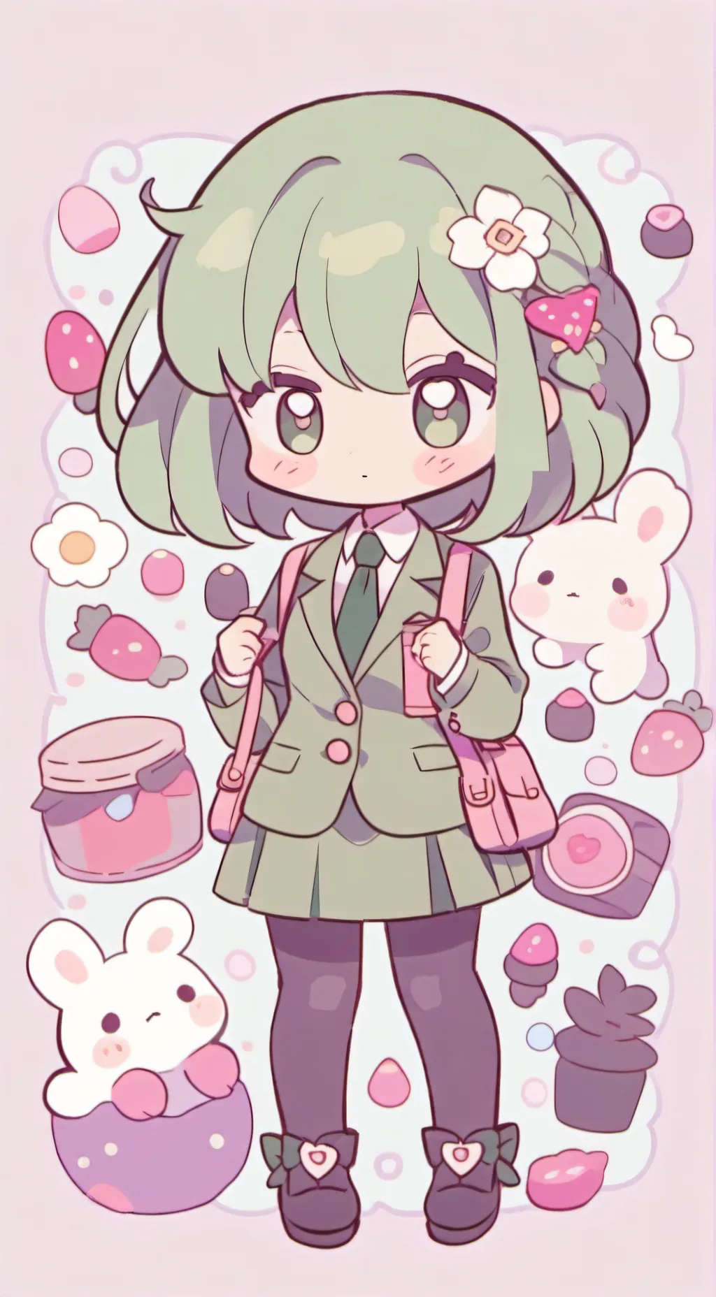 ai character: Keko background