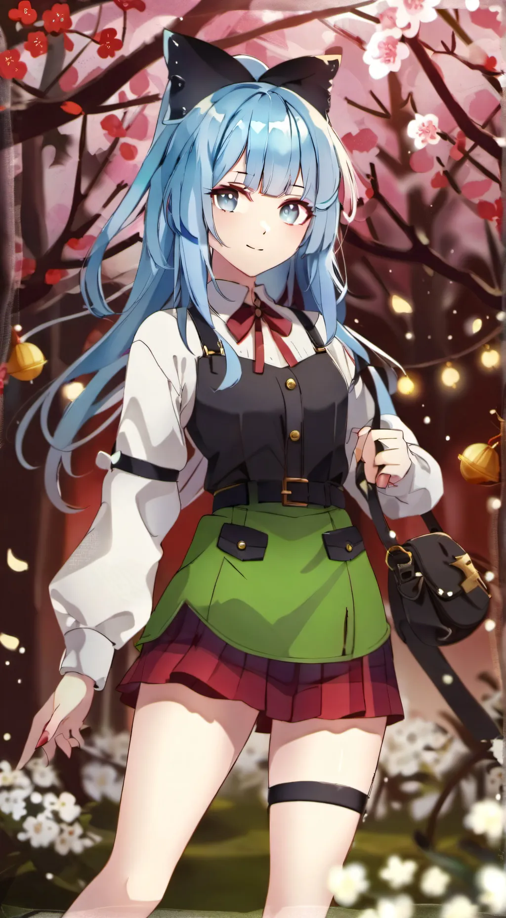 ai character: Pam wong  background