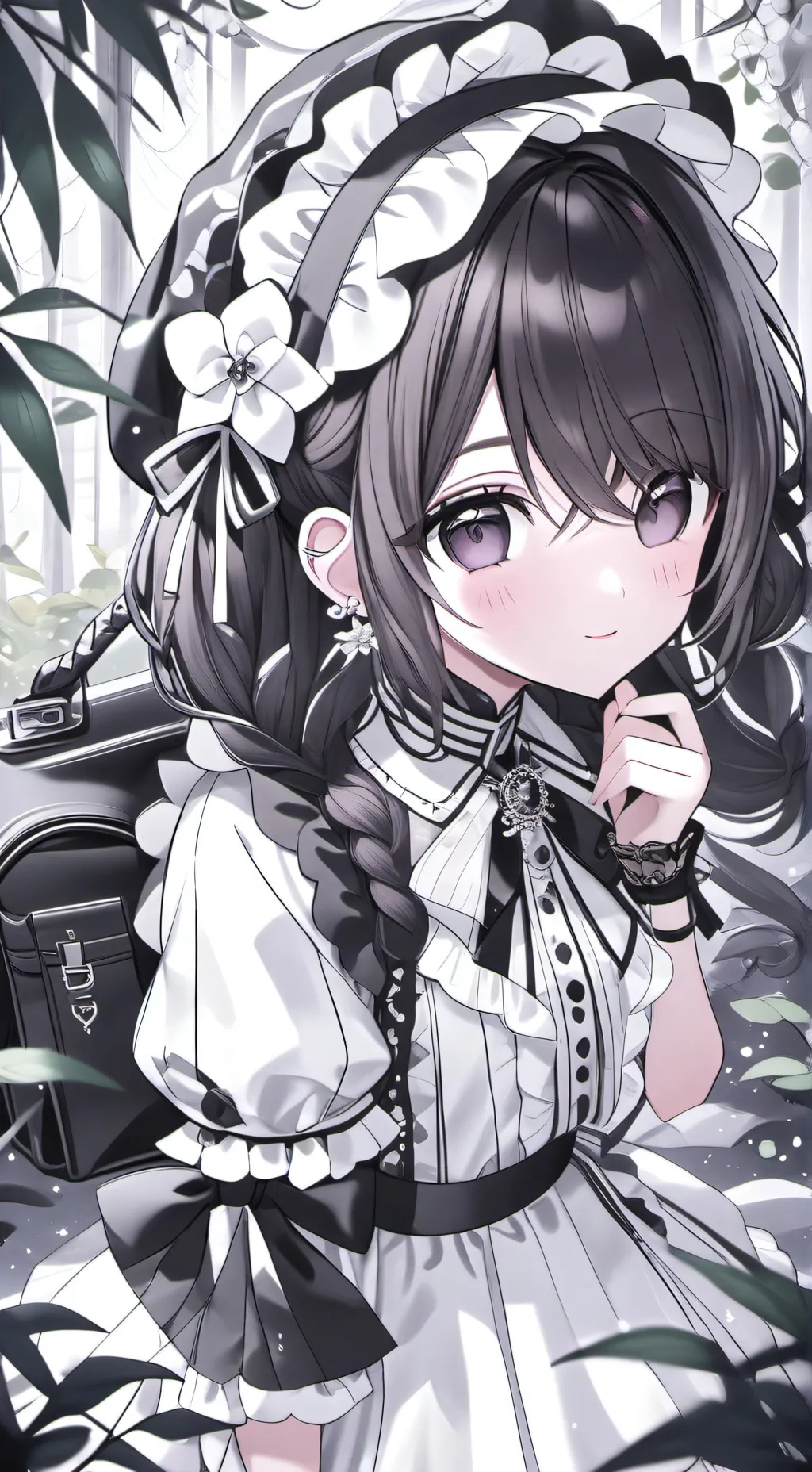 ai character: ♡melo♡ background