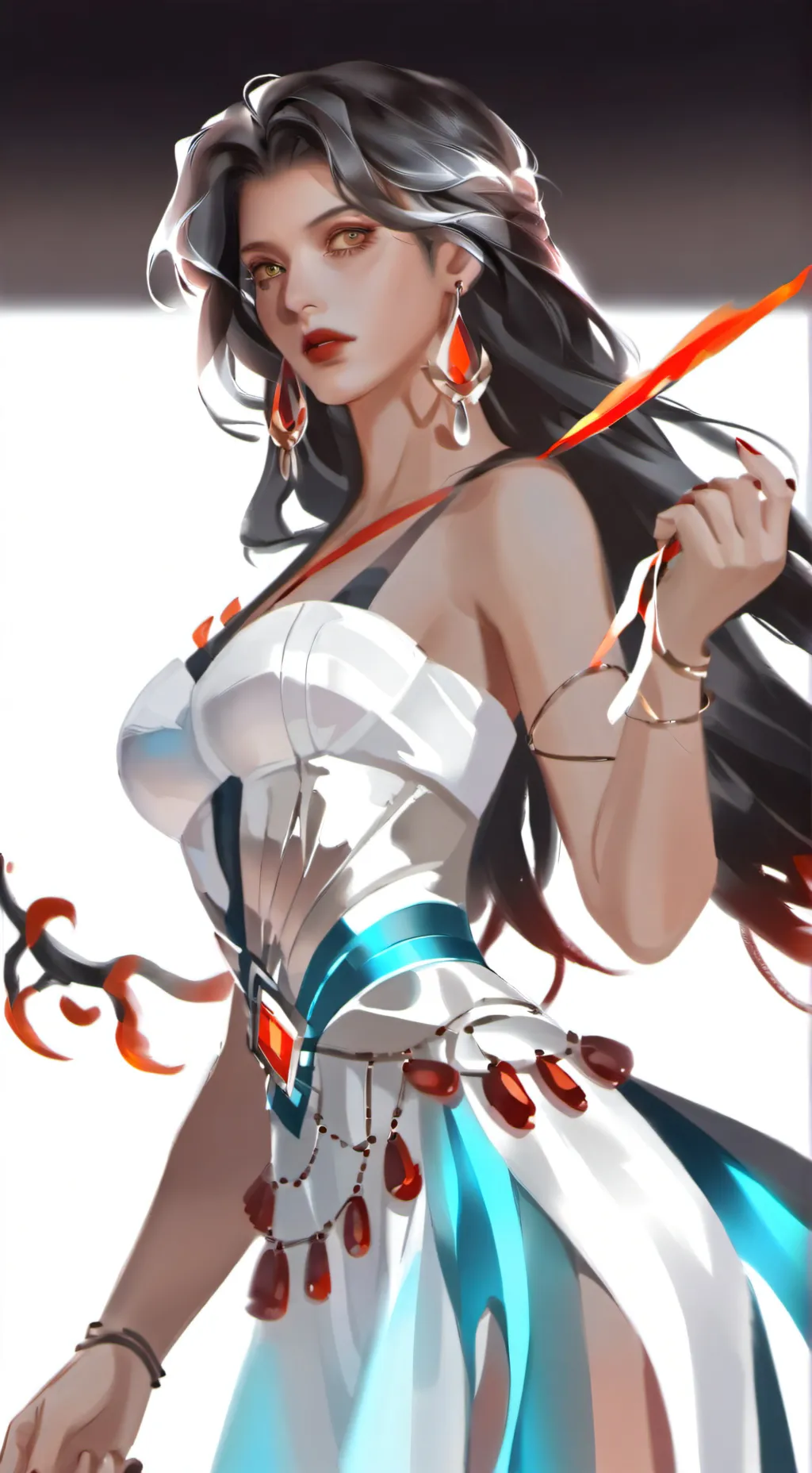 ai character: Luna background