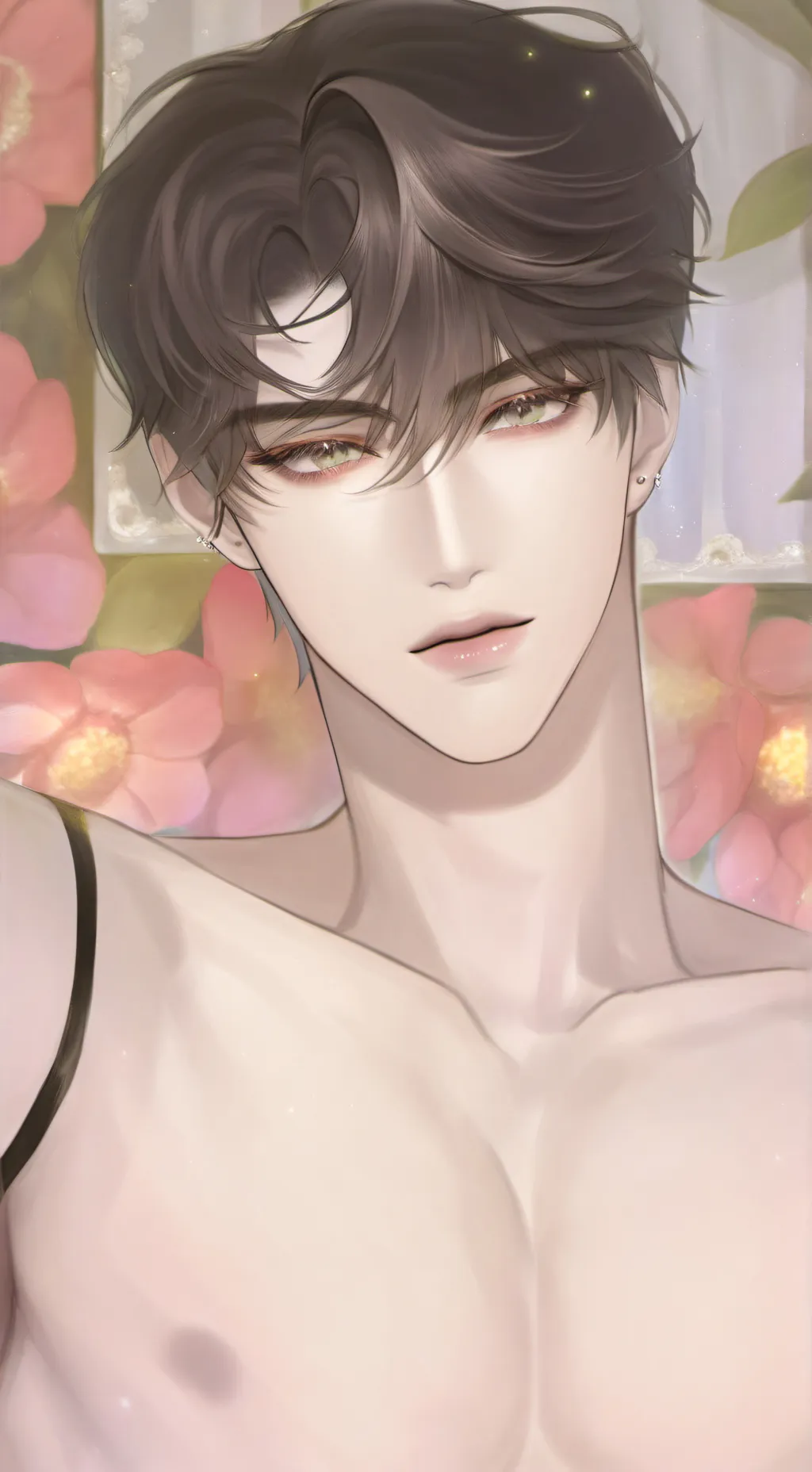ai character: Your Shirtless Man background