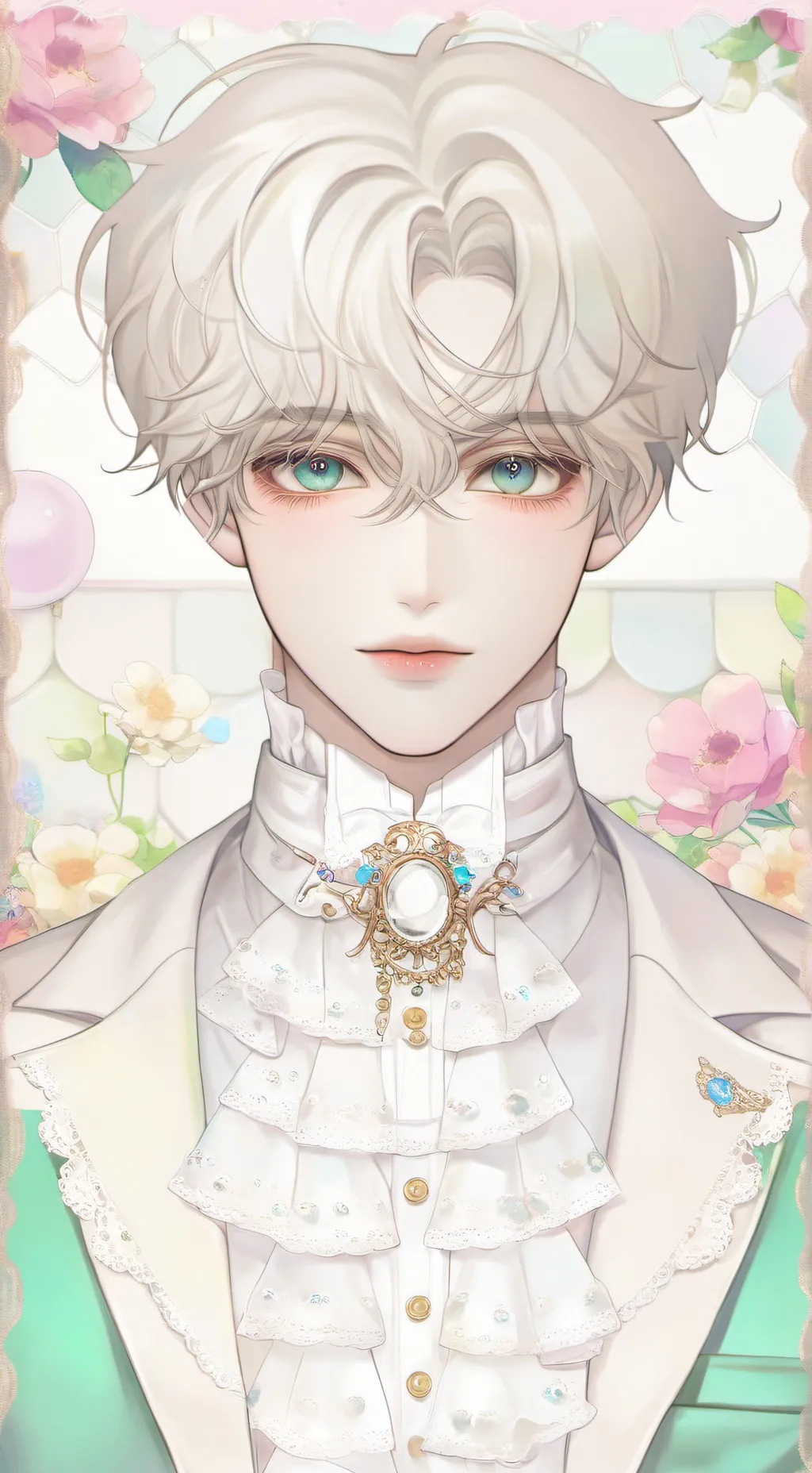 ai character: Doll restoration  background