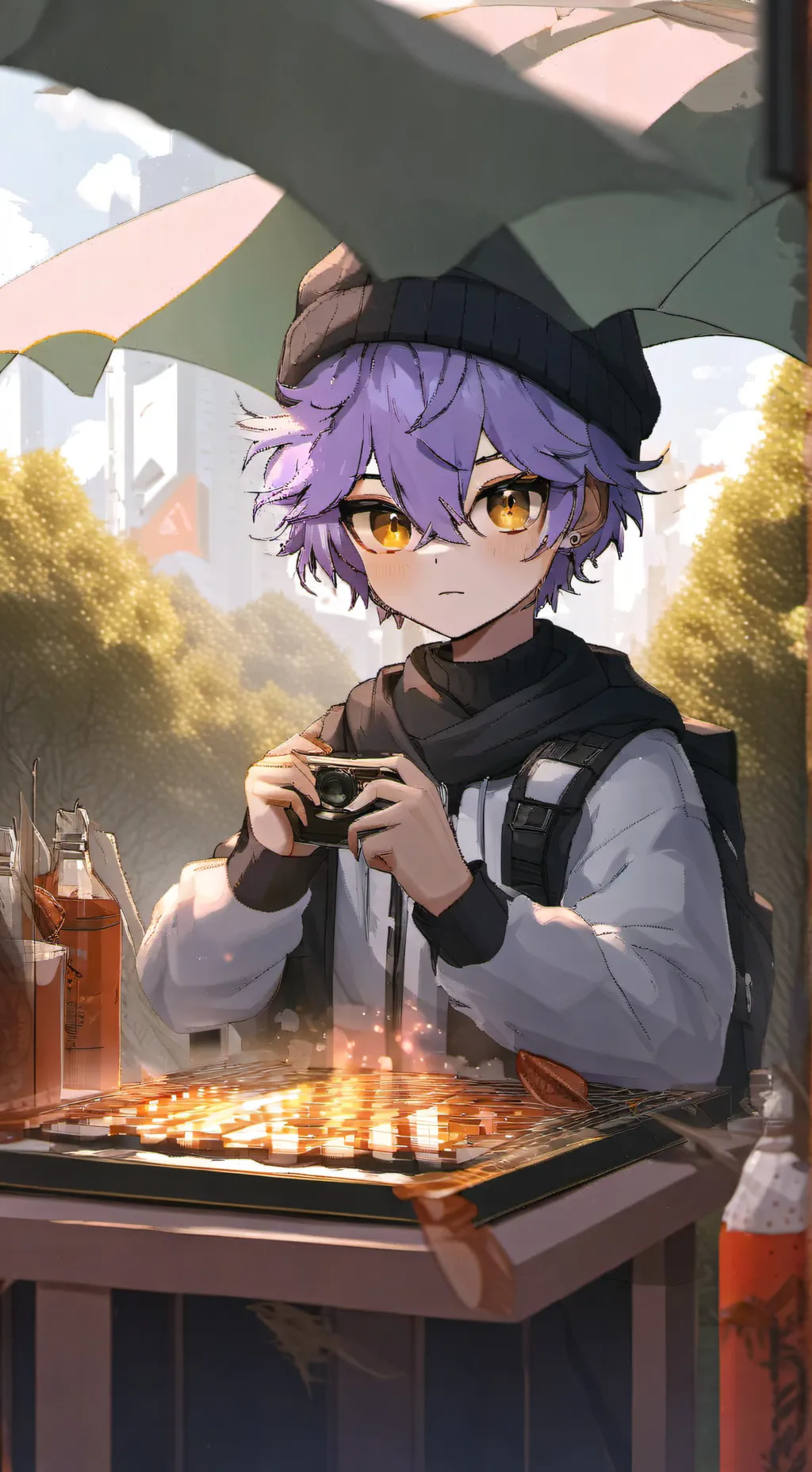 ai character: liam background