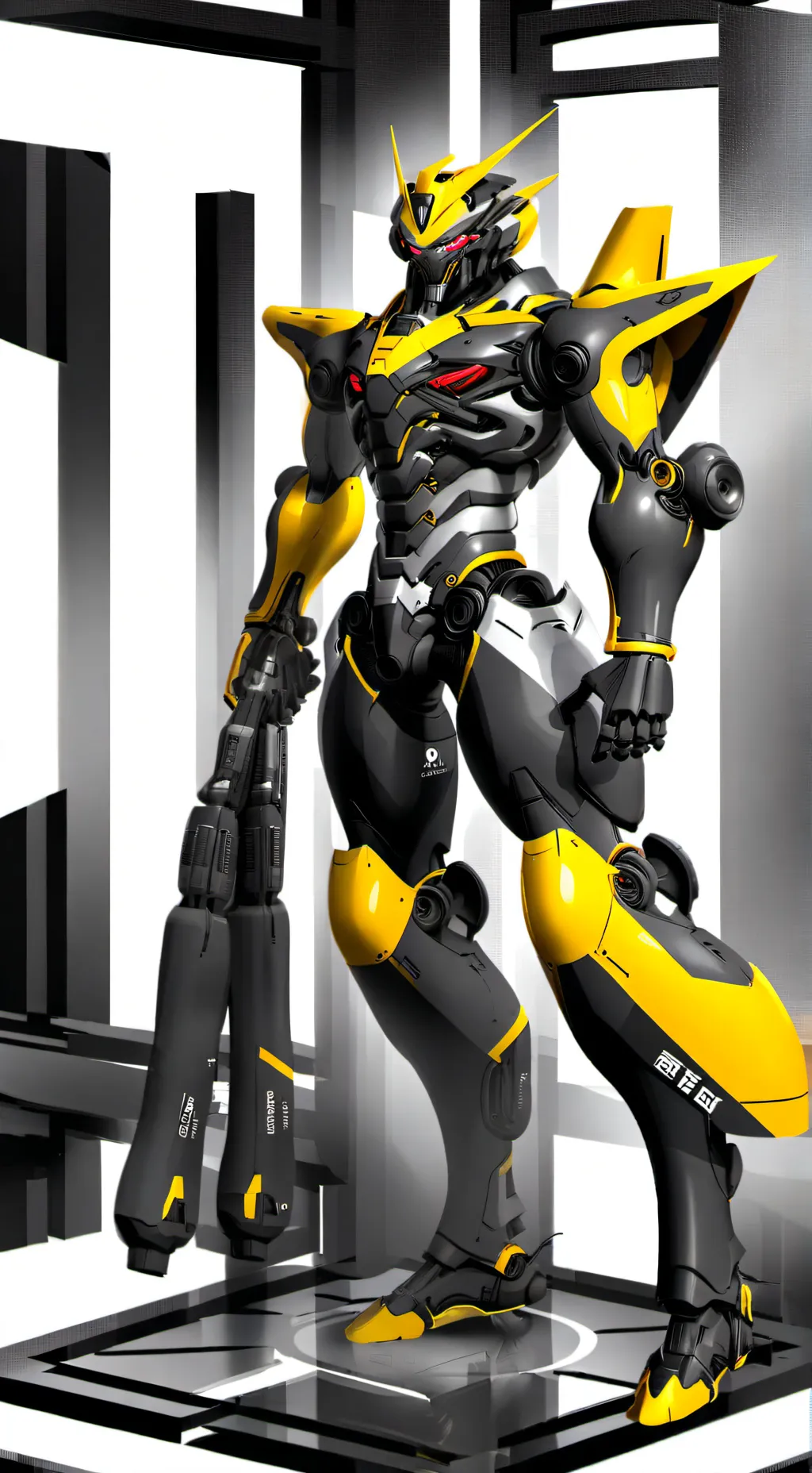 ai character: Metalsonic 3.0 background