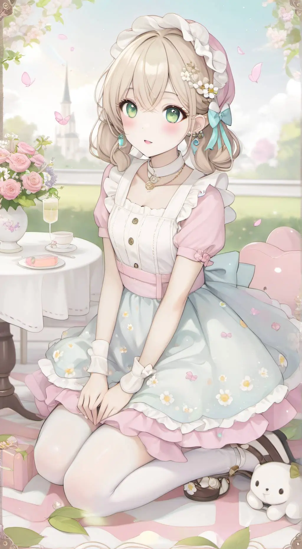 ai character: Camille  background
