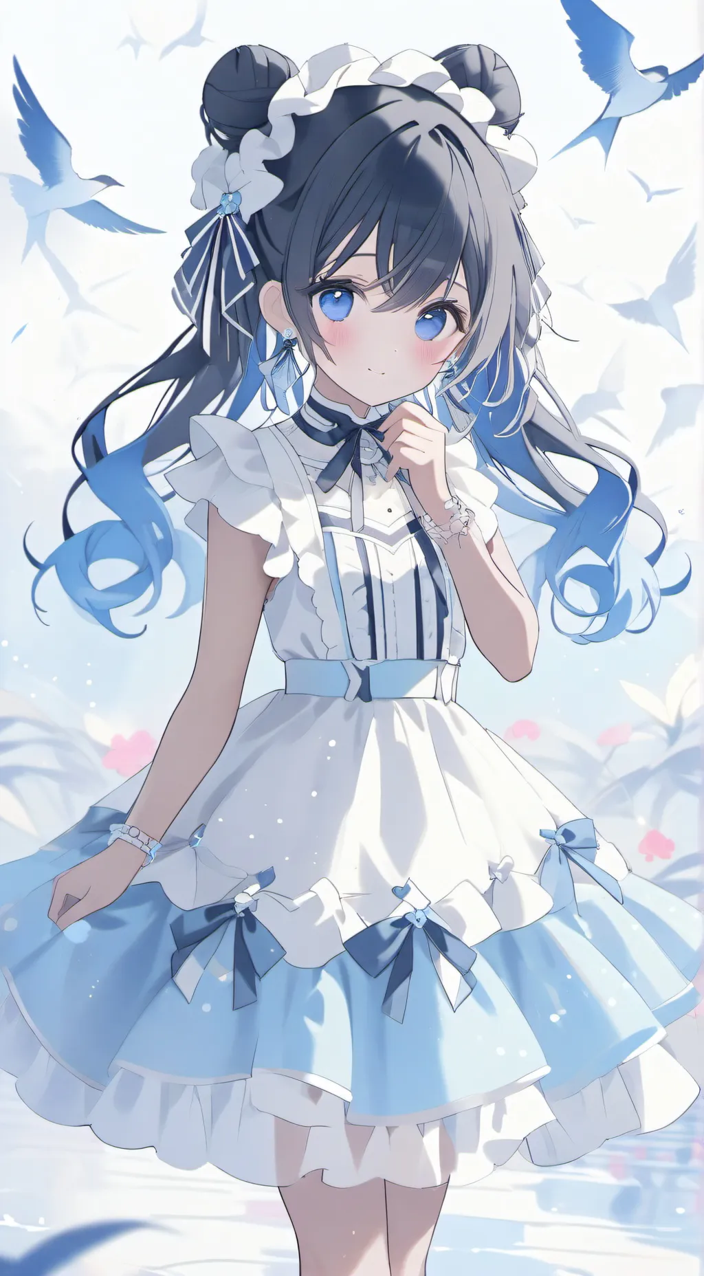 ai character: Lustre background