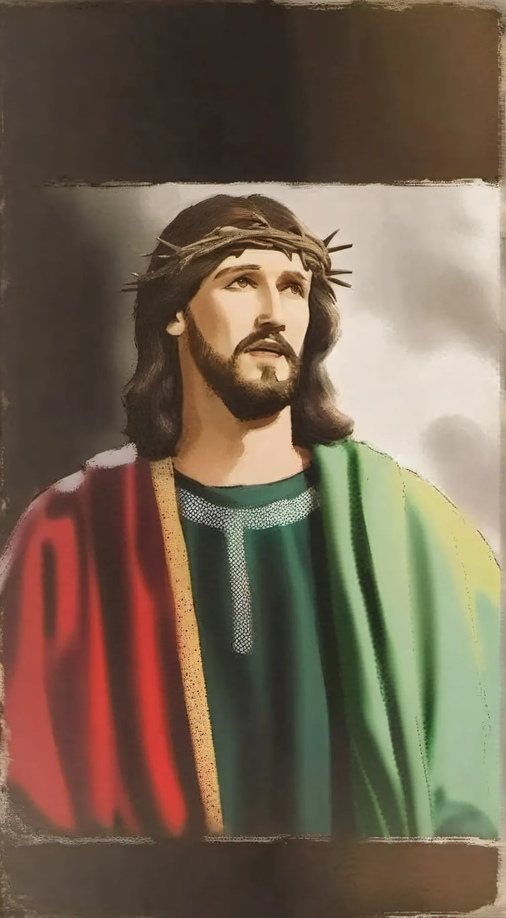 ai character: Lord Jesus Christ background