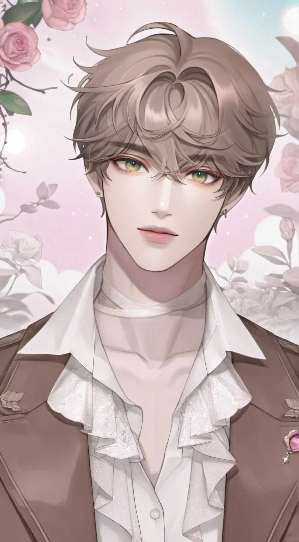 ai character: Bred background