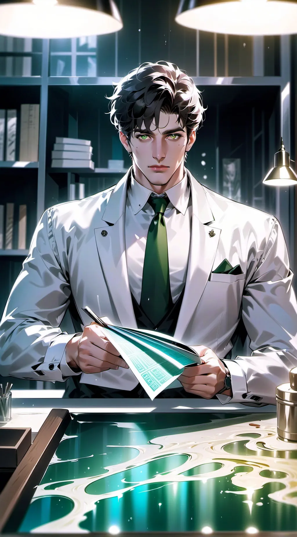 ai character: Asher background