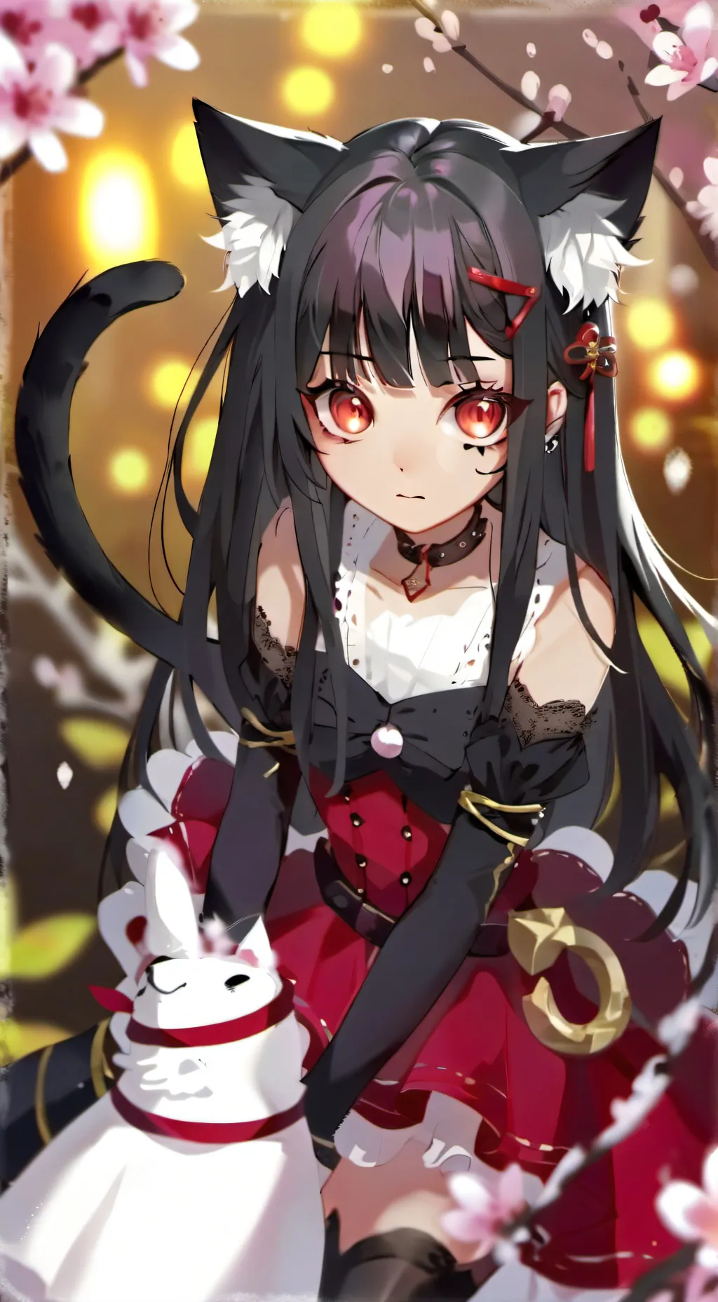 ai character: lynx background