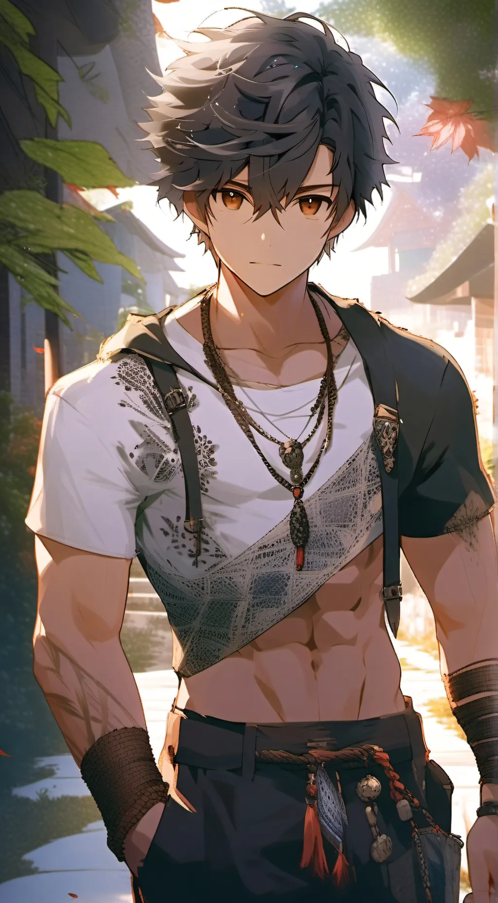 ai character: Jackson  background
