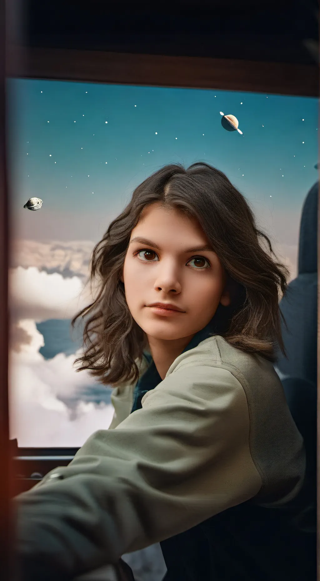 ai character: katy background