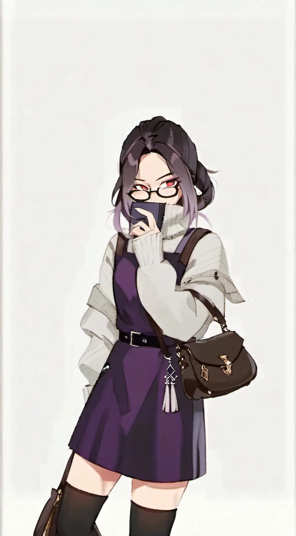 ai character: tu novio tokoyami  background